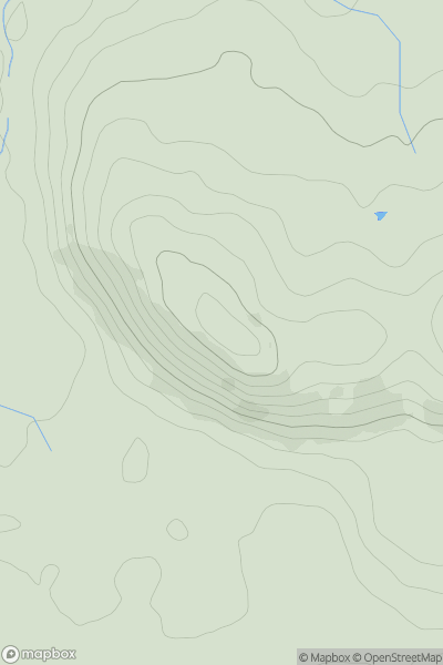 Thumbnail image for Y Graig [Neath to Chepstow] showing contour plot for surrounding peak